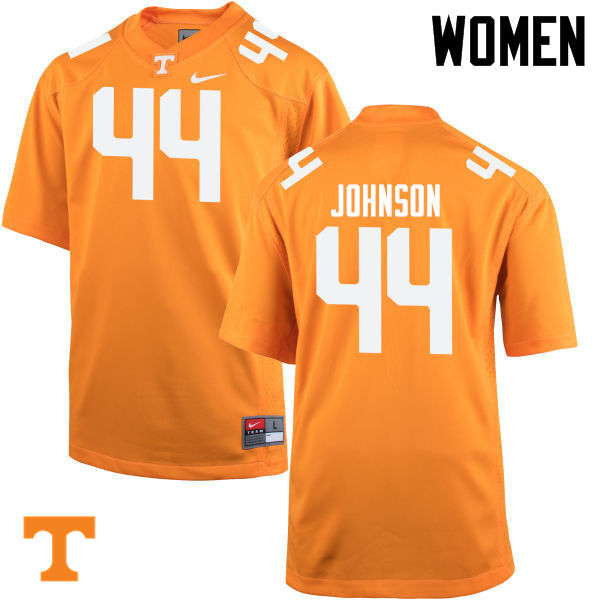 Women #44 Jakob Johnson Tennessee Volunteers College Football Jerseys-Orange
